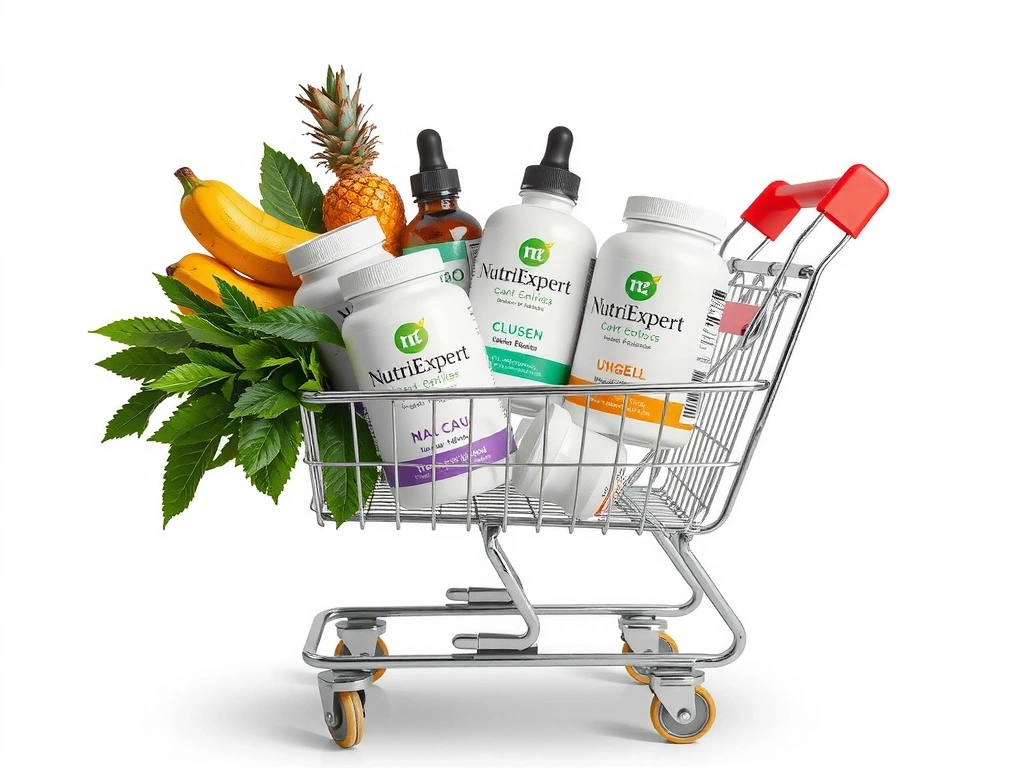 Coș de cumpărături cu produse NutriExpert